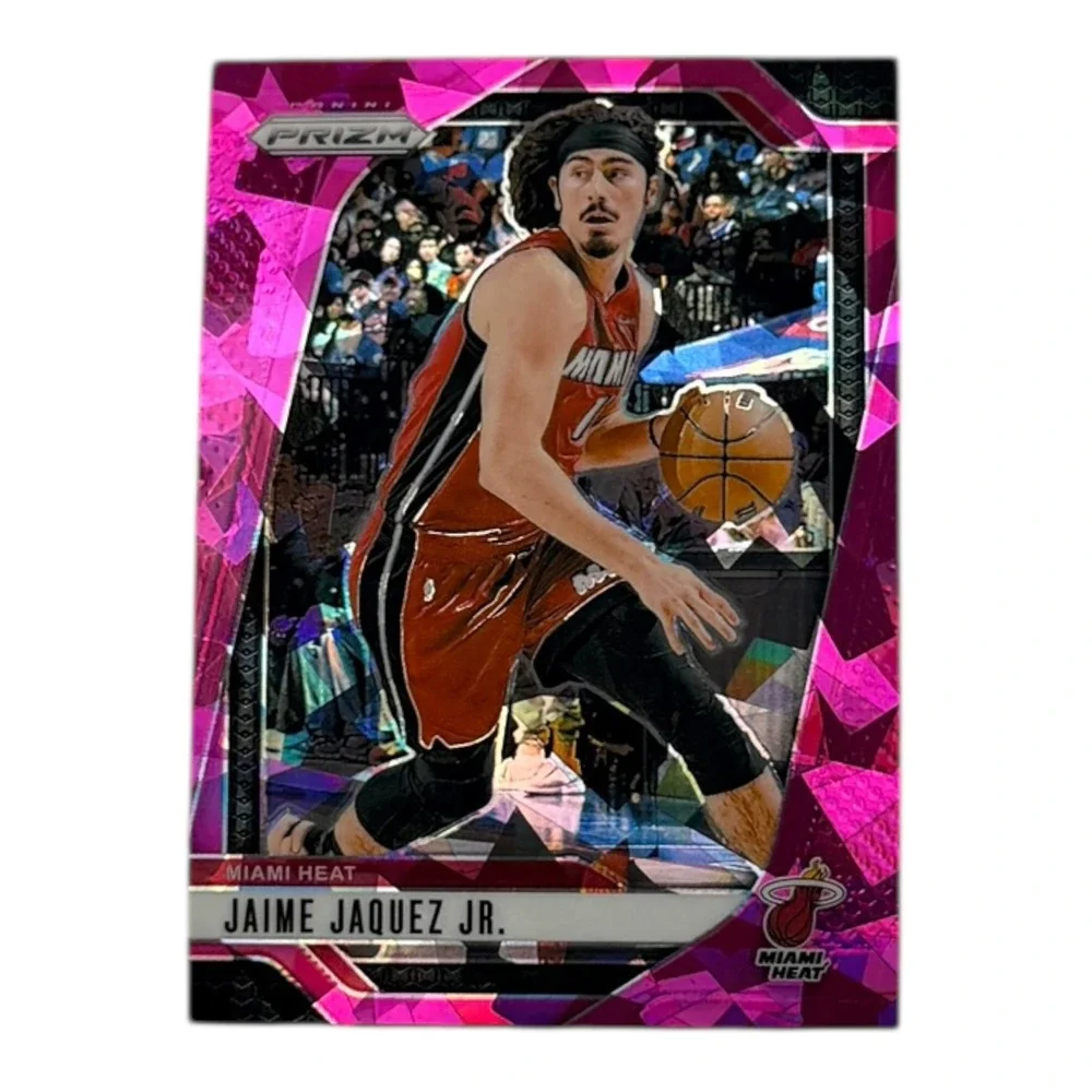 2024-25 Panini‎ Prizm Jaime Jaquez Jr. Miami Heat Pink Ice Prizm Card #138 NBA